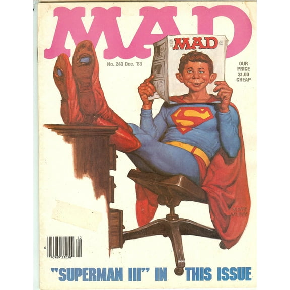 MAD Magazine #243 Dec 1983 Superman III