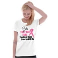 thumbnail image 4 of They Are Fake Real Ones Tried Kill Me Womens Fitted Plus Size Graphic Tee Brisco Brands 2X, 4 of 5