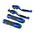 thumbnail image 4 of funtasica Moto Embrayage Leviers de Frein Ensemble Performance Stable Installer Facilement Pliage Bleu, 4 of 9