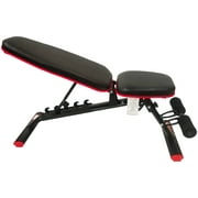 BalanceFrom Heavy Duty Adjustable and Foldable Utility Weight Bench, Lite, 800-Pound Capacity