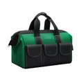 thumbnail image 1 of Primegos Sac à Outils avec Poignée Fermeture Éclair Conception à Grande Ouverture Grande Capacité Tissu Imperméable Sac Fourre-Tout Robuste avec Poches, 1 of 8