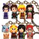 thumbnail image 2 of WM6116 Demon Slayer Series Bricks llavero Mini figura de acción bloques de construcción ensamblar Tanjirou Nezuko Inosuke Giyuu Kyoujurou qym unisex, 2 of 2