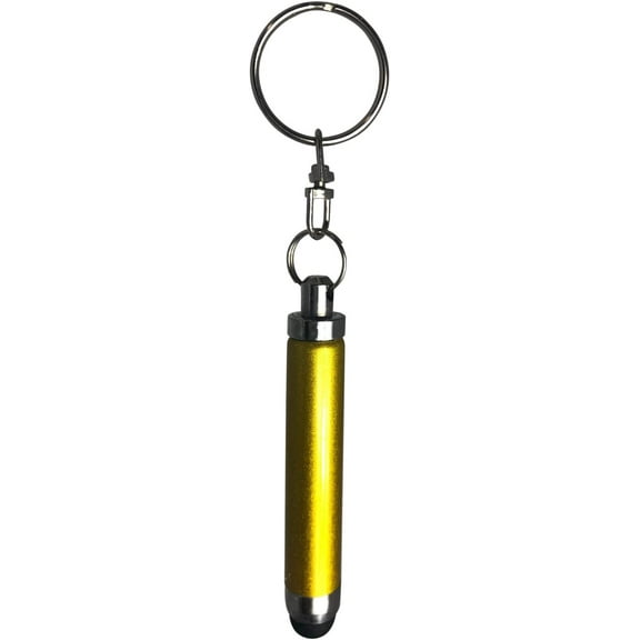 LG Vu Plus Stylus Pen, BoxWave [Bullet Capacitive Stylus] Mini Stylus Pen with Keyring Loop for LG Vu Plus - Bronze