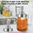 thumbnail image 5 of Dznils 4Pcs Mason Jar Soap Dispenser Lids with Pumps Lotion Dispenser Lids Leakproof Rustproof Hand Soap Pump Lids, 5 of 9