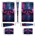 thumbnail image 3 of Skin Sticker for PS5 Slim Standard PS5 Pro Disc Digital Edition Console and Controllers Decals for Playstation 5 (Alien Enviroment,PS5 Slim Disc Edition), 3 of 5