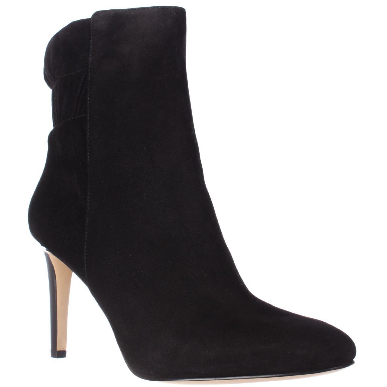 Nine West - Womens Nine West Herenow Elastic Strap Ankle Booties - Black - Walmart.com - Walmart.com