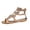 Exquisite Shoes - Gold, variant on Flat Sandals for Women Open Toe Strappy Gladiator Shoes Sparkling Rhinestone Butterfly Cutout Decor Adjustable Back Buckle Summer Beach Wear