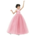 thumbnail image 2 of Ekidsbridal Girl Pageant Flower Girl Dress - V-Back Satin with Rhinestones PR123-A (Size: 2-12), 2 of 6