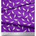 thumbnail image 3 of Soimoi Viscose Chiffon Fabric Floral & Cat Animal Print Fabric by Yard 42 Inch Wide, 3 of 3