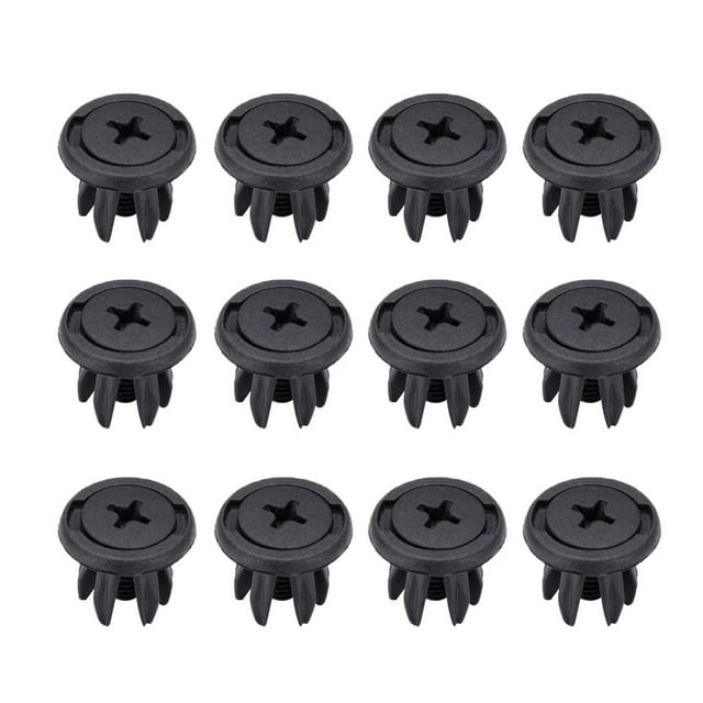 Paquete Piezas de Remaches de Guardabarros Hebilla Expandida Plásticos Coche Pieza de Repuesto para Sharpla Remaches de guardabarros