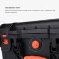 thumbnail image 3 of Qarigey Caja de seguridad, portátil, resistente a los golpes, carcasa dura, bolso de almacenamiento, portátil, gran capacidad, Maleta de seguridad, Bolsas de mensajero y de hombro Qarigey AP015809-00, 3 of 6