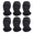 6pcs Black M, variant on 6 Packs Ski Mask Sun UV Protection Hood Breathable, Balaclava Face Mask for Men Women - Motorcycle Fish