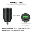 thumbnail image 6 of 100W Car Fast Charger, Super Compact 2-in-1 USB & Type-C Adapter with LED Light, Stable & Constant Charging, Universal Compatibility – Mobile Phones, Multipurpose Car Gadget & Daily Essential, 6 of 12
