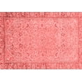 thumbnail image 1 of Ahgly Company Machine Washable Indoor Rectangle Abstract Red Modern Area Rugs, 7' x 9', 1 of 4