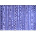 thumbnail image 1 of Ahgly Company Indoor Rectangle Oriental Blue Traditional Area Rugs, 7' x 9', 1 of 4