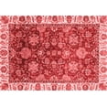 thumbnail image 1 of Ahgly Company Machine Washable Indoor Rectangle Oriental Red Traditional Area Rugs, 4' x 6', 1 of 4