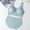 Light Blue, variant on Women'S Nylon,Spandex Black Chemical Fiber Underwear Womens No Steel Ring French Womens Front Close Bra T Back Seamless Unlined Bra For Large Bust
