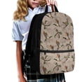 thumbnail image 3 of Binienty Camo Duck Print Kids School Backpack 17 Inch Spacious Bookbag for Children Girls 4th Grade Customizable Strap Length School Bag with Front Pocket for Daily Travel Use, 3 of 6