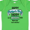 thumbnail image 4 of Inktastic Happy Father's Day Best Ever Boys or Girls Baby Bodysuit, 4 of 5