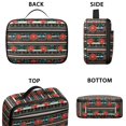 thumbnail image 3 of Pioneer Flower Floral Print Pattern Insulated Lunch Bag Teen, Toddler Lunch Bag,Bento School Lunch Bag for Teen for Work,Picnic or Travel, 3 of 5