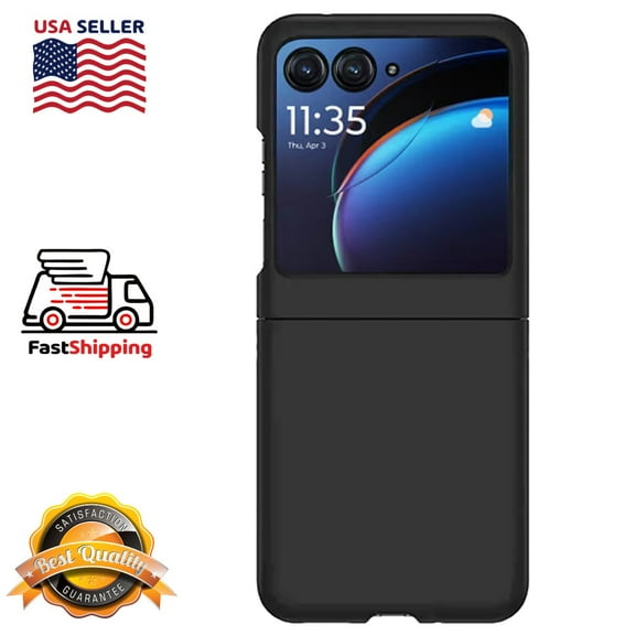 Motorola Razr 40 Ultra AMZER PC Frosted Case, Heavy Duty Frosted Hard PC Case, Shockproof Slim Phone Case Women Men Protective Cover for Motorola Razr 40 Ultra