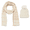 Ivory, variant on Madden NYC Women's Beanie Hat and Scarf Gift Set, 2-Piece, Blush