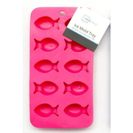 Mainstays Pink Fish Ice Mold tray