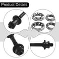 thumbnail image 2 of Mosiee Bicycle Wheel Hubs Axle Steel Bike Rear Front Axle Set 145/108Mm×9.5Mm With 1/4 3/16 Ball Repair Tool Cycling Accessory, 2 of 9