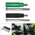 thumbnail image 3 of Extensión de soporte de manillar verde/negro para Kawasaki Z1000SX 2011-2019, 3 of 9