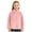 Pink, variant on Xyant Toddler Girls Boys Fleece Jacket Kids Polar Fleece Zipper Jacket Soft Fall Winter Warm Outerwear With Pockets (Blue,8-9 Years)