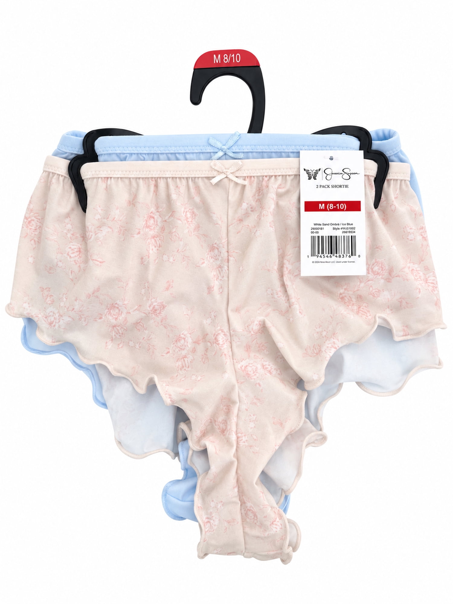 Jessica Simpson Women's Micro Tap Shortie, 2-Pack, Size S-XXXL