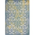 thumbnail image 5 of Nourison Aloha Indoor/Outdoor Ivory Blue 6' x 9' Area Rug, (6x9), 5 of 9