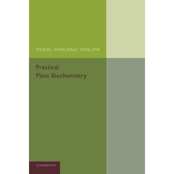 Practical Plant Biochemistry, (Paperback)
