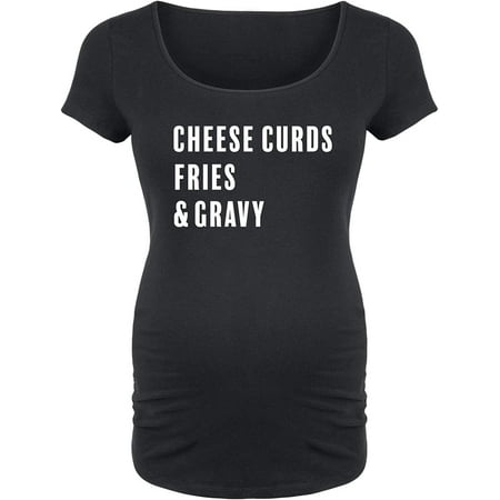 

Poutine List - Maternity Scoop Neck T-Shirt