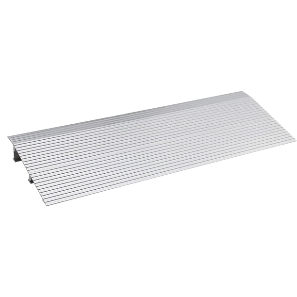 Yeshouse rampa de umbral de puerta de 2,5 cm, aluminio con superficie antideslizante, capacidad de 363 kg, ideal para sillas de ruedas, cochecitos, scooters y acceso fácil en entradas