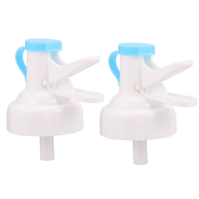 2 Pcs Water Tap Jug Stand Spout Bottle Dispenser Plastic Drinking Water Bucket Accessories (Screw Thread)