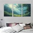 thumbnail image 3 of GOSMITH Heaven for Home Office Decor Art Wall Painting 12x16in x3 12x16x3pcs, 3 of 4