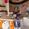 thumbnail image 4 of (2 Pack) Activate Music Multilingual Skeleton Halloween Autumn Desktop Ornament Interior Decoration Photo Props for, 4 of 5