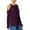 Burgundy, variant on Hippie Rose Juniors' Cold-Shoulder Sweater (Burgundy, Large)