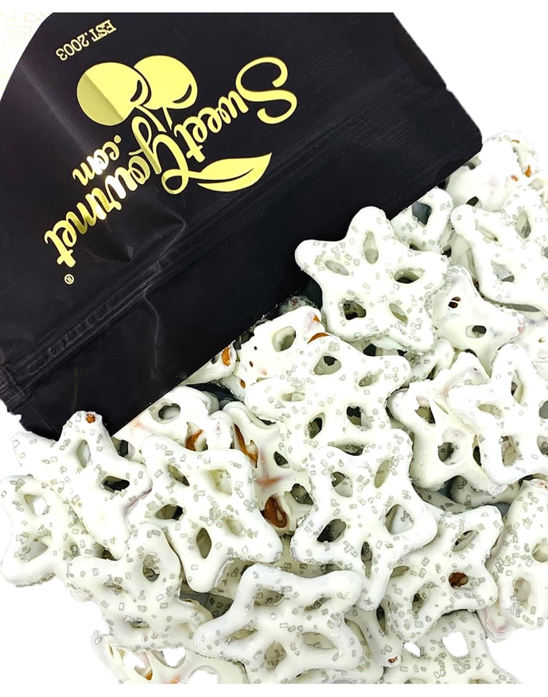 SweetGourmet Yogurt Snowflakes Pretzels Christmas Seasonal Candy 2