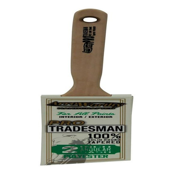 Arroworthy 1807130 Pro Tradesman 2 in. Angle Polyester Blend Paint Brush