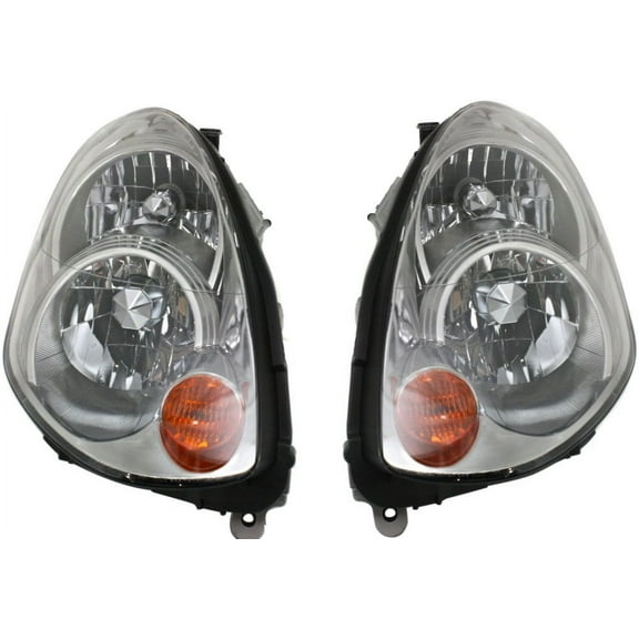 Garage-Pro Driver and Passenger Side Xenon Headlight for Infiniti G35 Base X 2005-2006 Without bulb(s) Sedan Replaces# 26015AC700 26065AC700