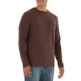 thumbnail image 4 of Wrangler Men's Long Sleeve Dual Face Comfort Thermal Pocket Work Tee, 4 of 5