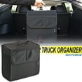 thumbnail image 2 of Wetoricau Car Trunk Organizer - Foldable Backseat Hanging Storage With Lid, Sloth Flower Print, Fits SUV Truck Van 2 of 3