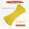 thumbnail image 3 of Uxcell Cuerda Paracord de 4 MM 102FT para Camping [1PCS] - Cuerda de 7 hebras 550LB para Tiendas de Camping y Lonjas [Amarillo], 3 of 6
