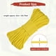 thumbnail image 3 of Uxcell Cuerda Paracord de 4 MM 102FT para Camping [1PCS] - Cuerda de 7 hebras 550LB para Tiendas de Camping y Lonjas [Amarillo], 3 of 6
