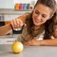 thumbnail image 4 of 2026 10-Prong Stainless Onion Slicer Holder – Tear-Free Vegetable Cutting Assistant with Comfort Grip for Tomatoes, Potatoes & Lemons, 4 of 5