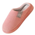 thumbnail image 4 of Kilaqueen Slippers for Women Fuzzy Cozy Non-Slip Memory Foam Slippers Comfortable Breathable Warm Soft Soled Indoor Outdoor Slippers, 4 of 4