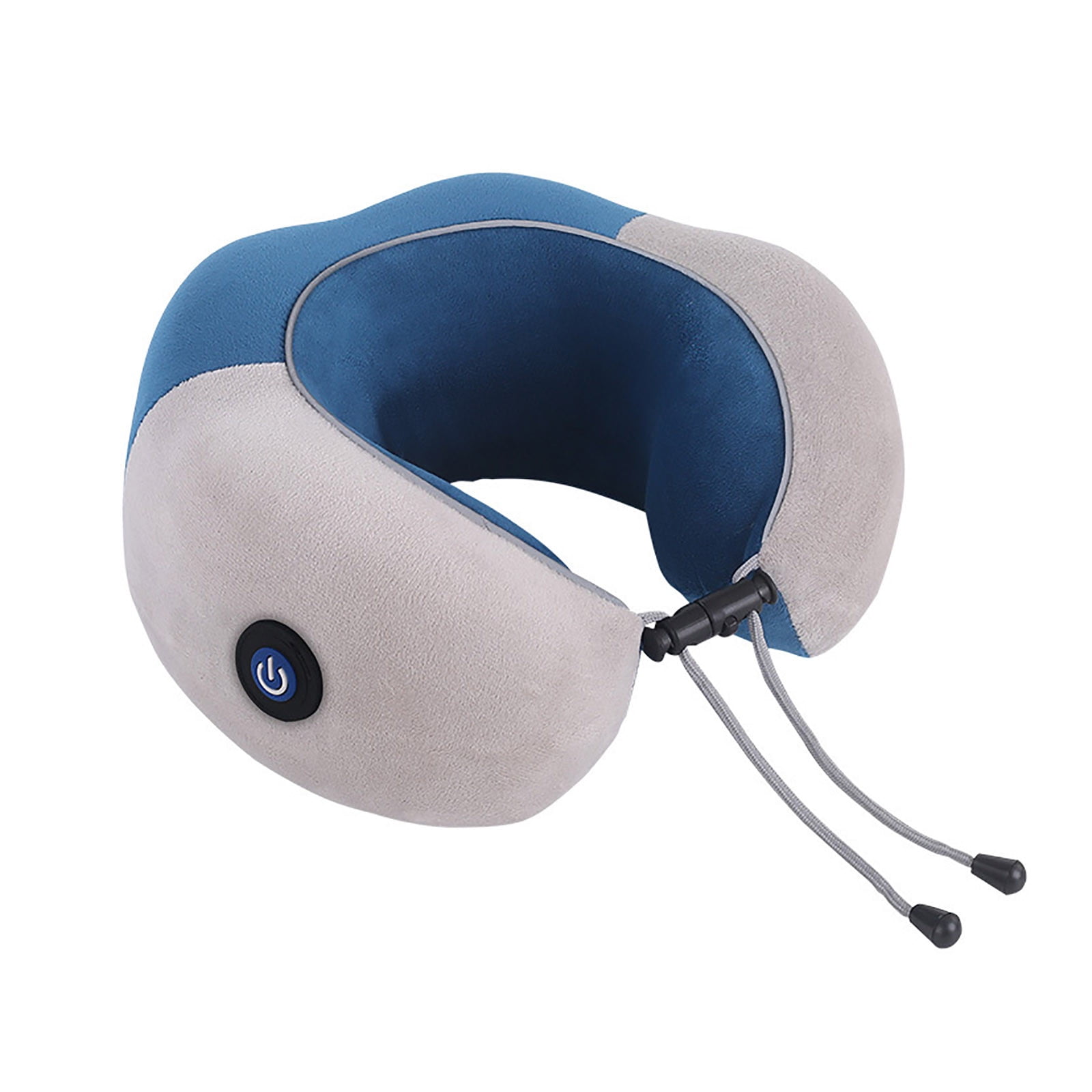 Portable Heated Neck Massager Pillow for Travel Relaxation and Kneading with Intelligent Modes for Men and Women