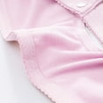 thumbnail image 5 of Gymayou Women Plus Size Front Snap Wireless Bra Thin Cotton Beauty Back Wide Vest Straps For Elderly Mature Ladies Pink 44, 5 of 7